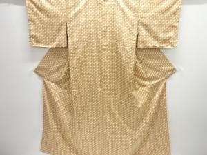 七宝模様小紋着物